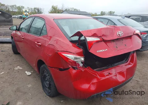 2014 Toyota Corolla Le from USA, damaged, VIN 2T1BURHE4EC073161